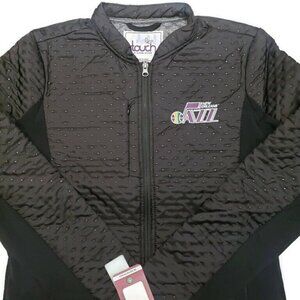 Touch NBA Throwback New Orleans Jazz Lead Off Jacket Womens Medium Slim Fit
